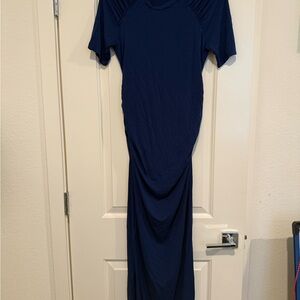 Motherhood Maternity Blue Maxi Dress